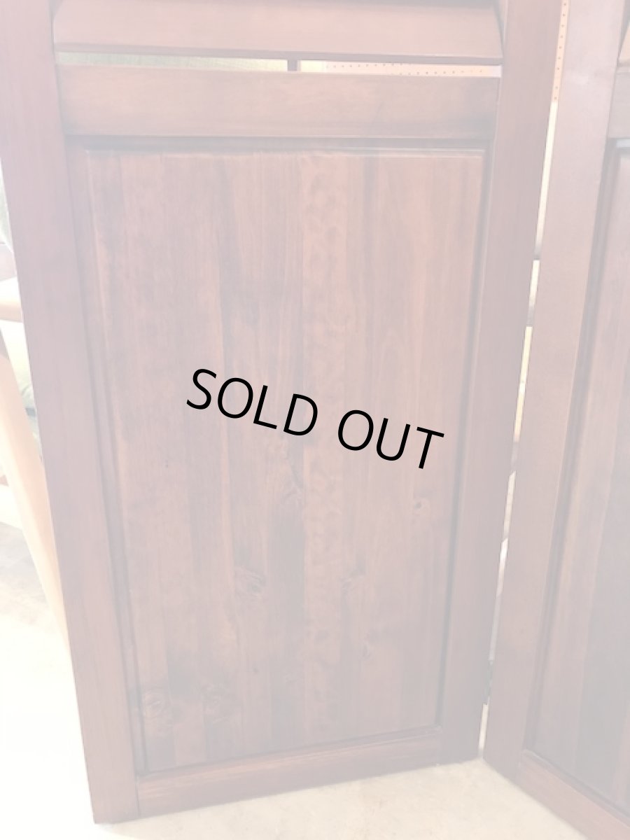 画像8: Vintage Wooden Partition (8)