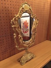 画像11: Gold Desktop Mirror (11)