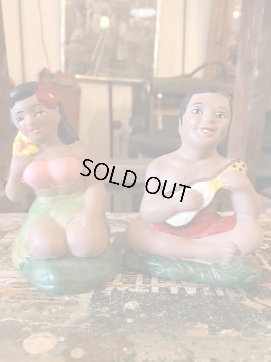 画像2: Vintage Hula Girl & Loco Boy Dolls (2)