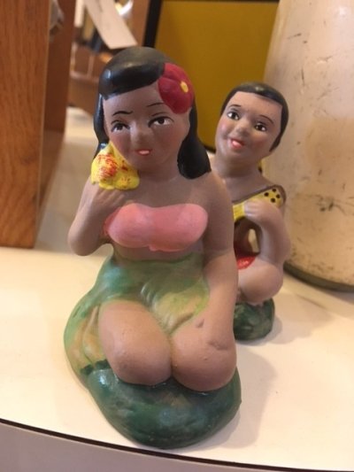 画像3: Vintage Hula Girl & Loco Boy Dolls