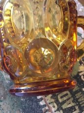 画像2: Vintage Orange Stained Glass (2)