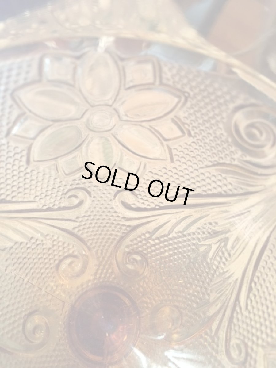 画像2: Vintage Orange Stained Glass (2)