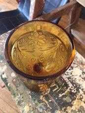 画像3: Vintage Orange Stained Glass (3)