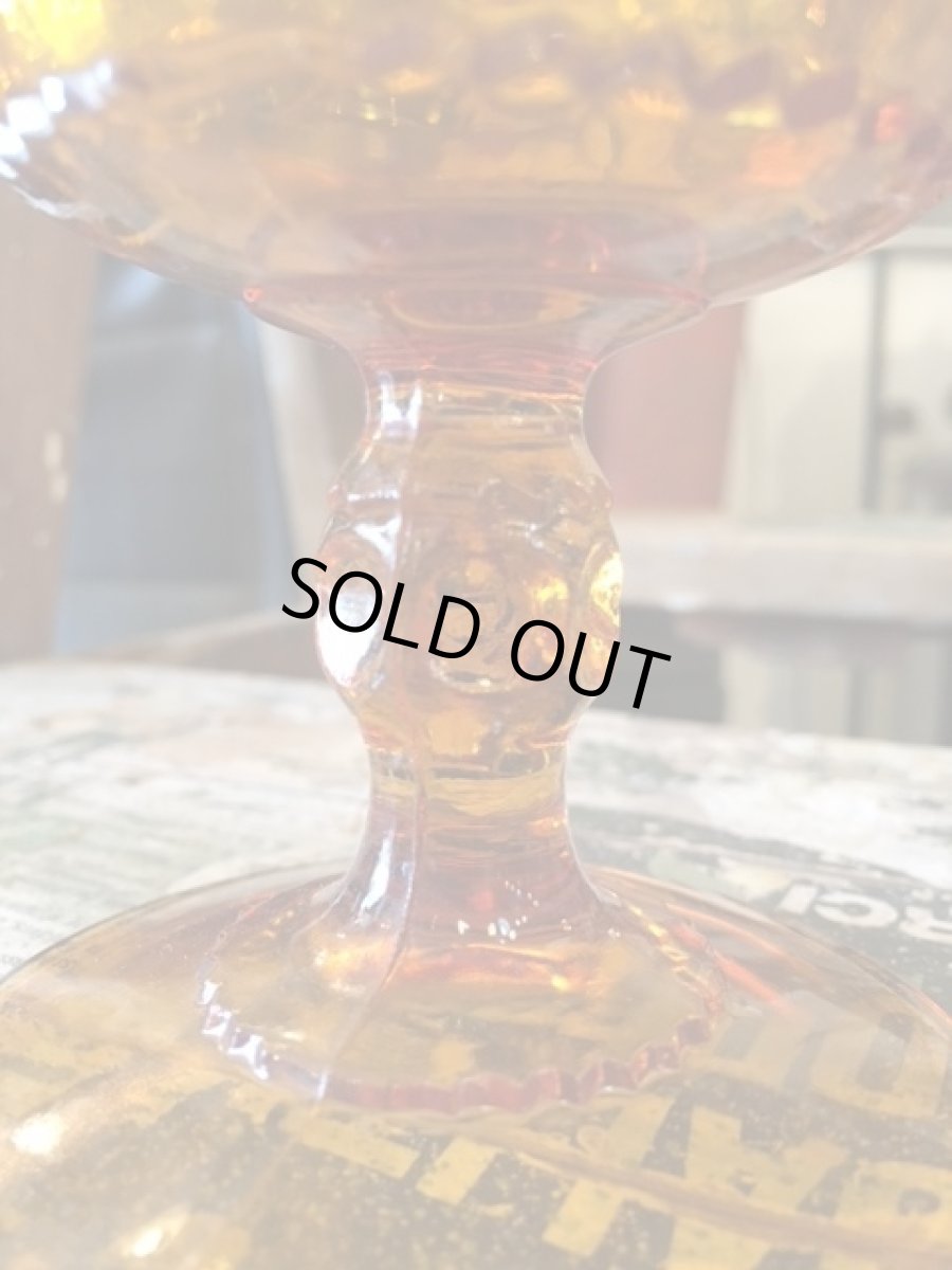 画像5: Vintage Orange Stained Glass (5)