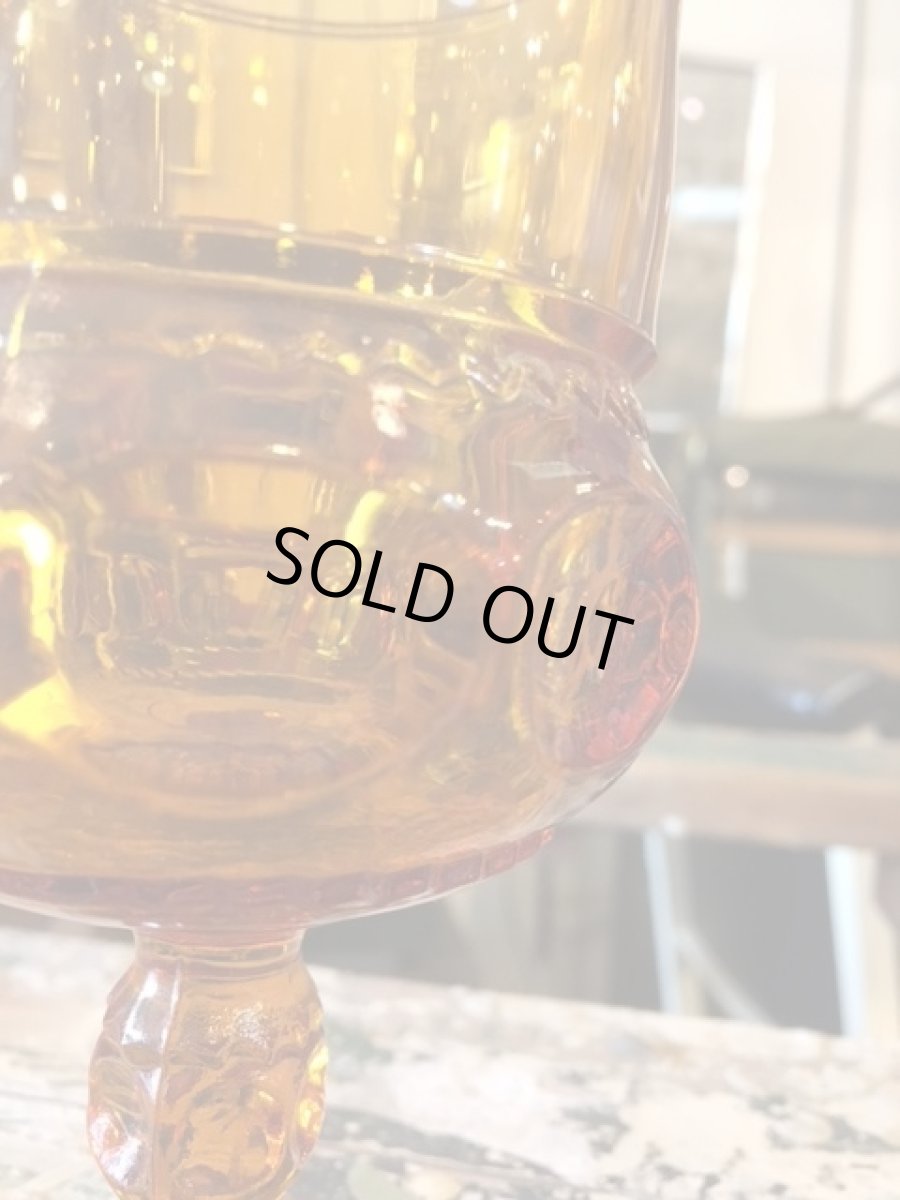 画像3: Vintage Orange Stained Glass (3)