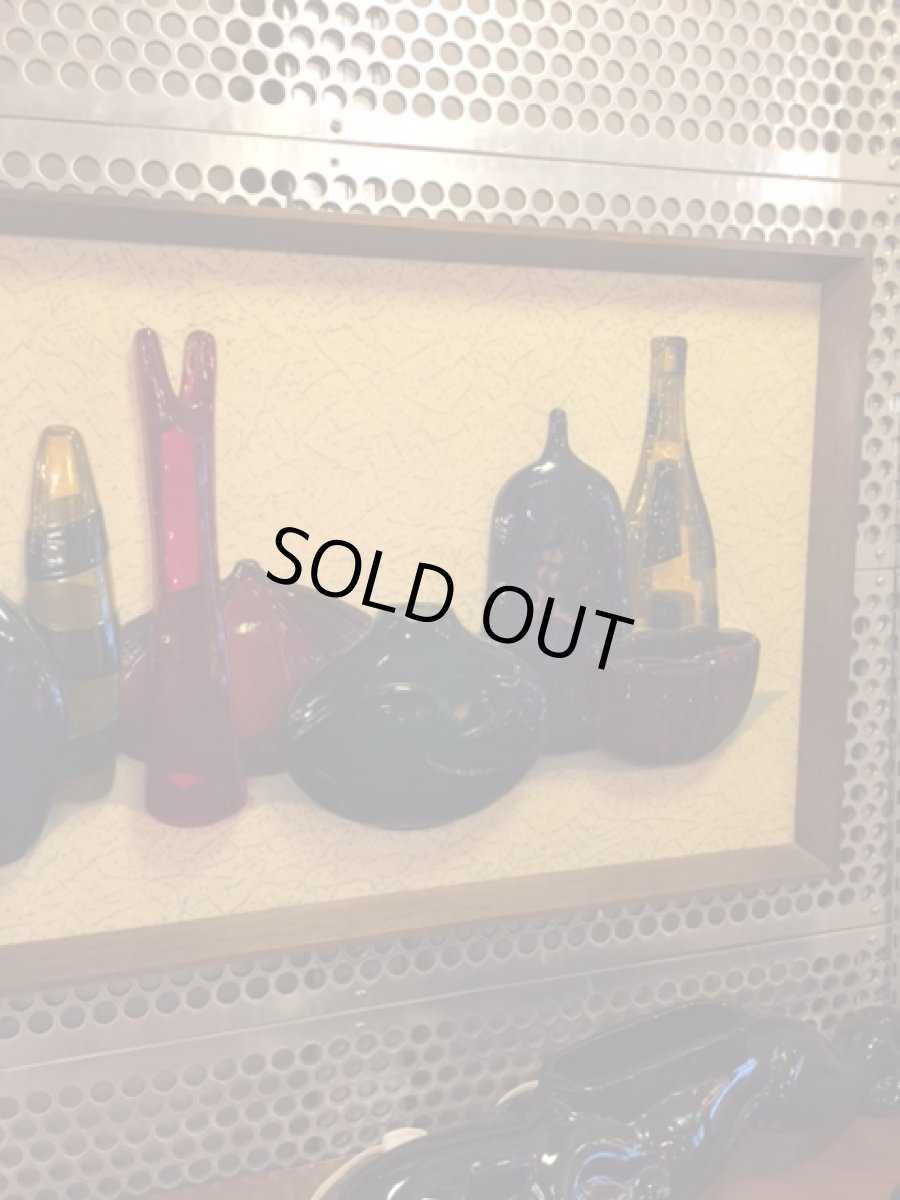 画像4: "Richter Artcraft" Glass Bottle Wall Art (4)