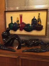 画像3: "Richter Artcraft" Glass Bottle Wall Art (3)