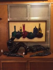 画像2: "Richter Artcraft" Glass Bottle Wall Art (2)