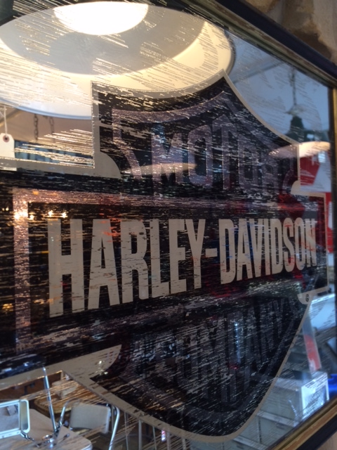 『新商品 Pub Mirror "Harley　Davidson"』upしました。