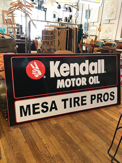 【Kendall Motor Oil Sign】