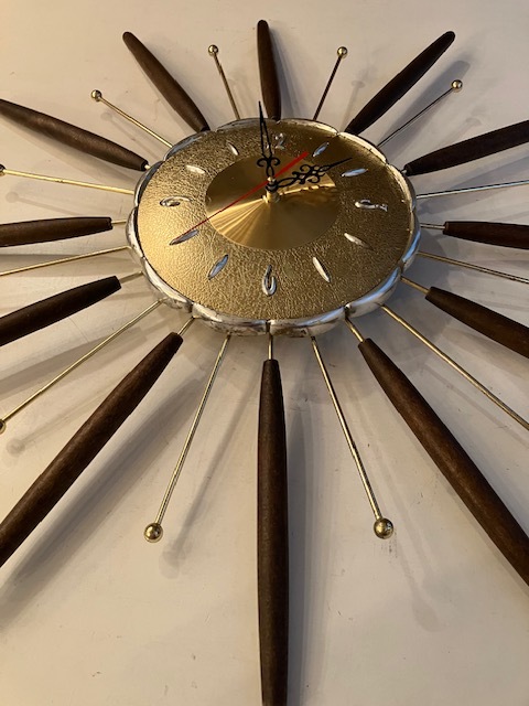 『"Lux"Sun Burst Clock 』UPしました。
