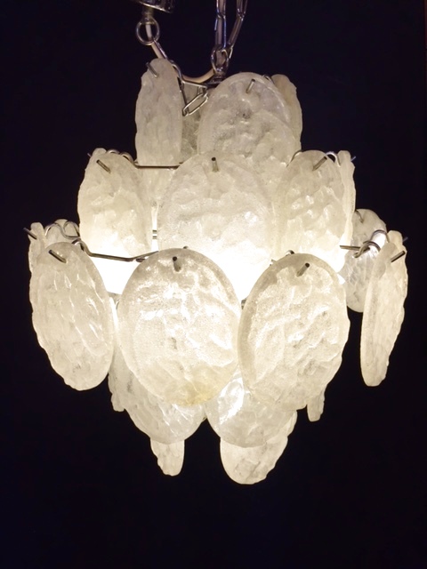 【断捨離中】Lucite Panel Pendant Light ビンテージ